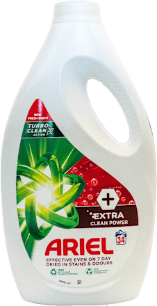 Detergent de rufe lichid Extra Clean 34 spălări ARIEL