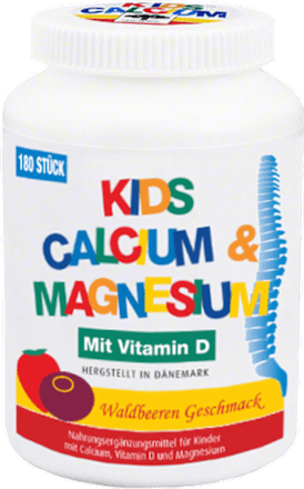 New Nordic KIDS CALCIUM & MAGNESIUM Tabletten 180 St New Nordic
