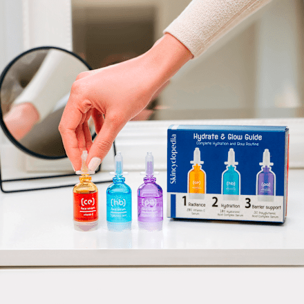Комплект серуми Hydrate, 3 x 15 ml Skincyclopedia