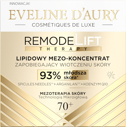 Krem lipidowy 70+ na dzień i na noc d’Aury Lipid Meso-Concentrate EVELINE COSMETICS