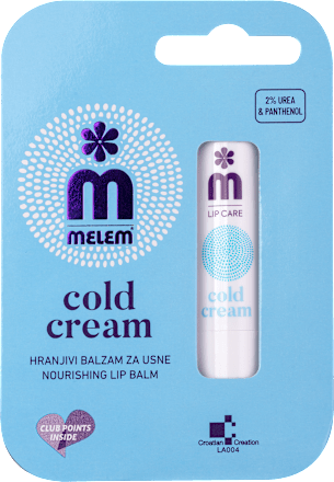 Hranilni balzam za ustnice Cold Cream Melem