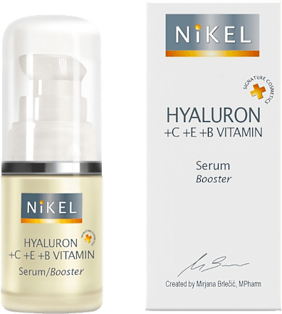 Hyaluron+C+E+B Vitamin serum NIKEL