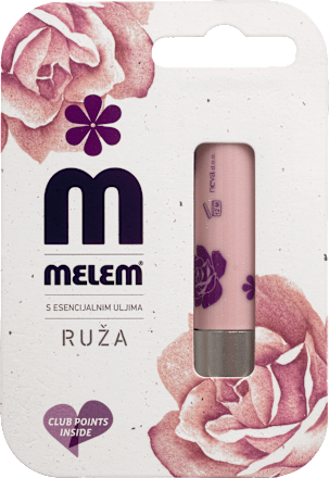 Balzam za usne u stiku – ruža Melem