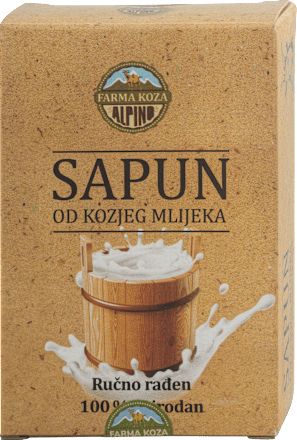 Kruti sapun od kozjeg mlijeka ALPINO