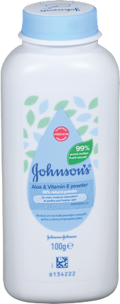 Otroški puder z aloe vero in vitaminom E Johnson's baby