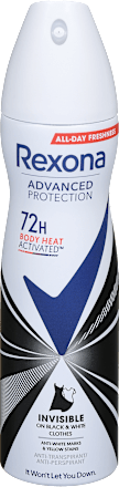 Antiperspirant v spreju Advanced Protection Invisible Rexona