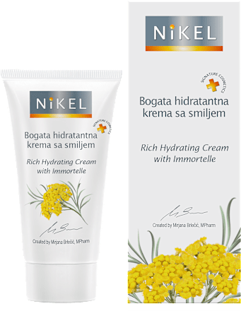Bogata hidratantna krema sa smiljem NIKEL