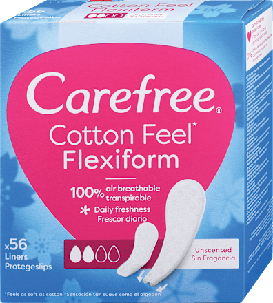 Ščitniki perila Cotton Feel Flexiform  Carefree