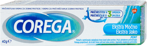 Ekstra jaka krema za pričvršćivanje zubne proteze – mint COREGA