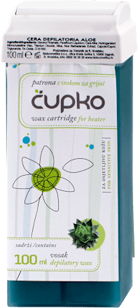 Patrona s voskom za grijač – Sensitive  čupko