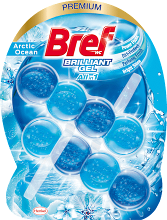 WC obešanka Brilliant Gel All in 1 Arctic Ocean Bref