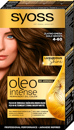 Boja za kosu – 4-60 zlatno-smeđa syoss Oleo Intense