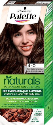 Naturals Color Creme boja za kosu – 700 srednje smeđa Palette naturals COLOR CREME