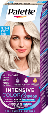 Boja za kosu – 9,5 - 1 srebrno-plava Palette INTENSIVE COLOR CREME