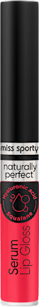 Szájfény, Naturally Perfect Serum Lip Gloss - Nr. 70 Rasberry Pink miss sporty