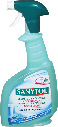 Sredstvo za čiščenje in dezinfekcijo za kopalnico  SANYTOL