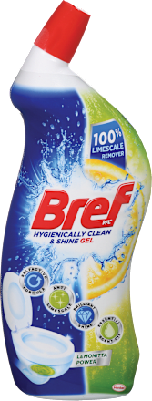 Čistilo za WC Hygienically clean & Shine Bref