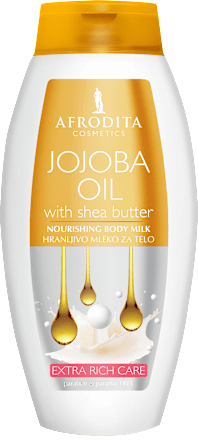 Hranljivo mleko za telo Jojoba oil AFRODITA