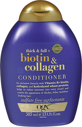 Balzam za goste in polne lase Volumising ogx