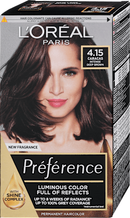 Barva za lase 4.15 Caracas L'ORÉAL PARiS PRÉFÉRENCE