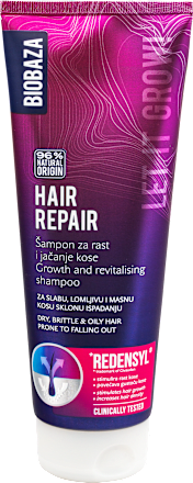 Hair Repair šampon za kosu za rast i jačanje kose  Biobaza