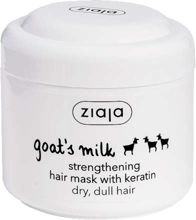 goat's milk maska za suhu i oštećenu kosu s kozjim mlijekom  ziaja