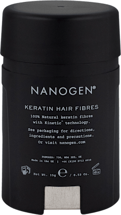 Keratinska vlakna za gušću kosu – tamno smeđa NANOGEN