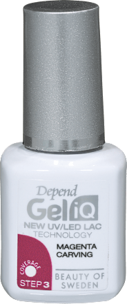 Gel lak za nohte Gel iQ, 109 Magenta Carving DEPEND