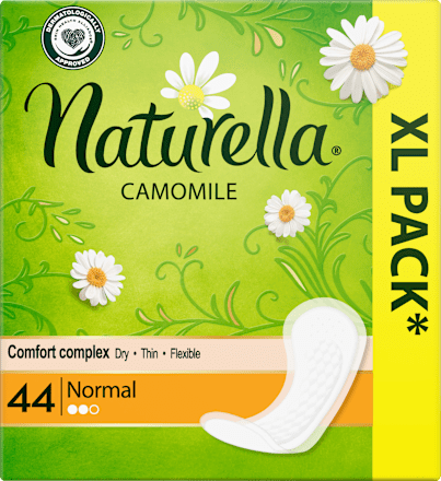 Ščitniki perila Camomile, normal Naturella