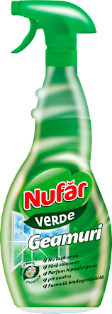 Nufar solutie verde pentru geamuri Nufar