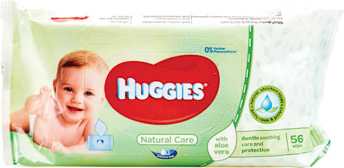 Șervețele umede PURE pentru copii Huggies