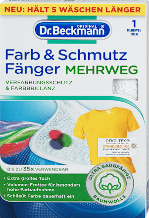 Farb- & Schmutzfangtücher Mehrweg Dr. Beckmann