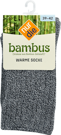 Boots Socke mittelgrau, Größe 39 - 42 (1 Paar) nur die