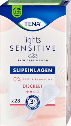 Slipeinlagen lights sensitive TENA