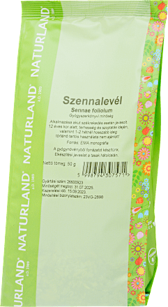 Szennalevél tasakos tea NATURLAND