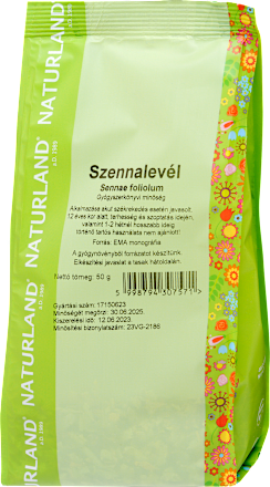 Szennalevél tasakos tea NATURLAND