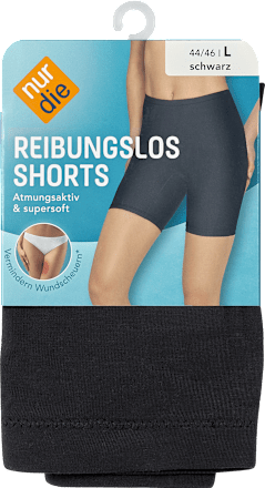 Shorts Reibungslos schwarz, Gr. 44/46 nur die