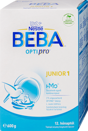 OPTIPRO 3 JUNIOR Tejalapú anyatej-kiegészítő tápszer 12.hó+ BEBA