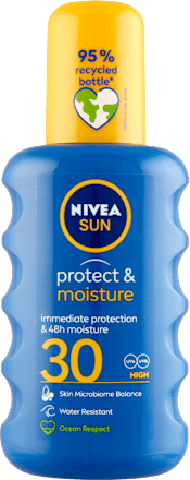 Napozó spray FF30, Protect & Moisture NIVEA SUN