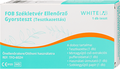 FOB székletvér ellenőrző gyorsteszt WHITELAB
