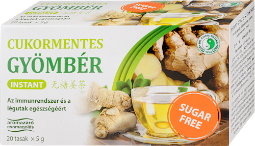 Instant cukormentes gyömbér tea 5g DR CHEN PATIKA
