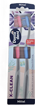 X-CLEAN četkica za zube - srednje čvrsta Dontodent