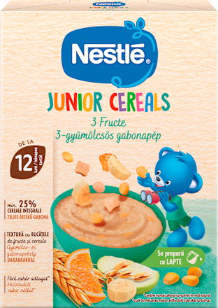 Junior 3 gyümölcsös gabonapép, 12 hónapos kortól Nestlé