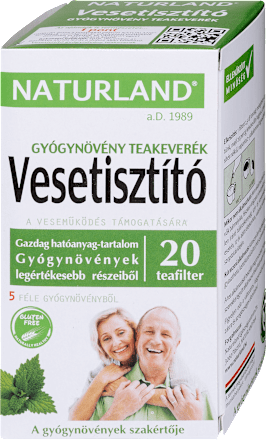 Vesetisztító tea 20x1,6g NATURLAND