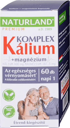 Kálium és magnézium kapszula NATURLAND