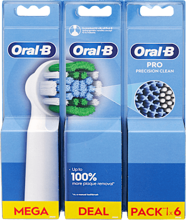 Fogkefe pótfej Pro Precision Clean Mega Deal pack Oral-B