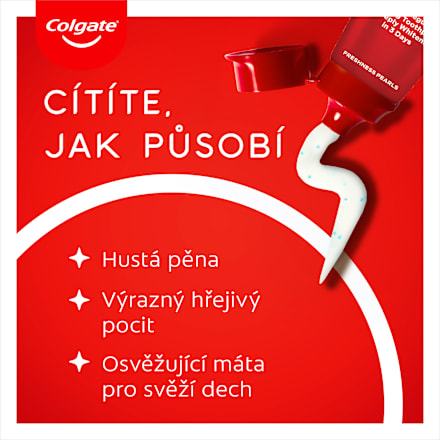 Max White zubní pasta Ultra Fresh Pearls Colgate