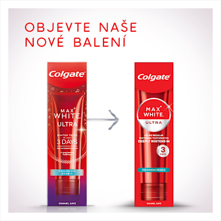 Max White zubní pasta Ultra Fresh Pearls Colgate
