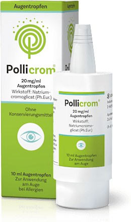 Pollicrom 20mg/ml Augentropfen Natriumcromoglicat Pollicrom