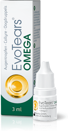Evo Tears Omega Augentropfen mit Perfluorohexyloctane  und 0,2 % Omega-3-Fettsäuren EvoTears